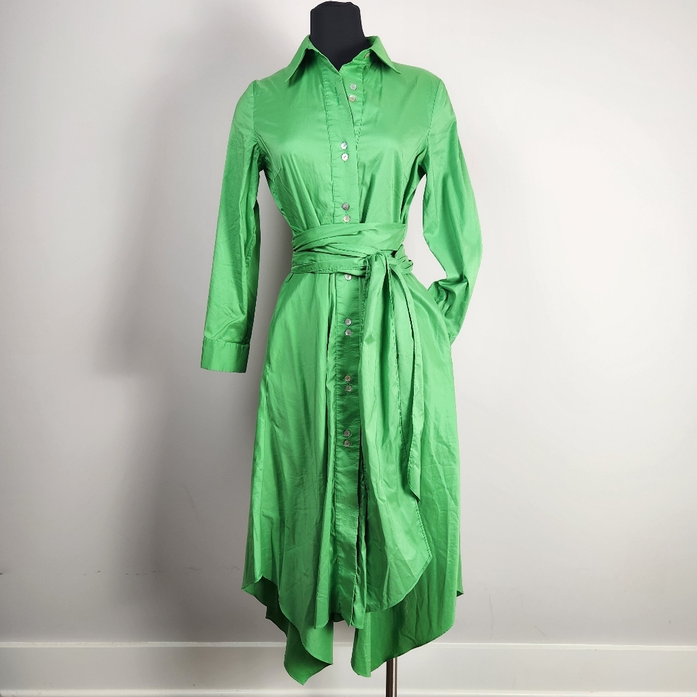 ROBERTO VERINO green shirt dress